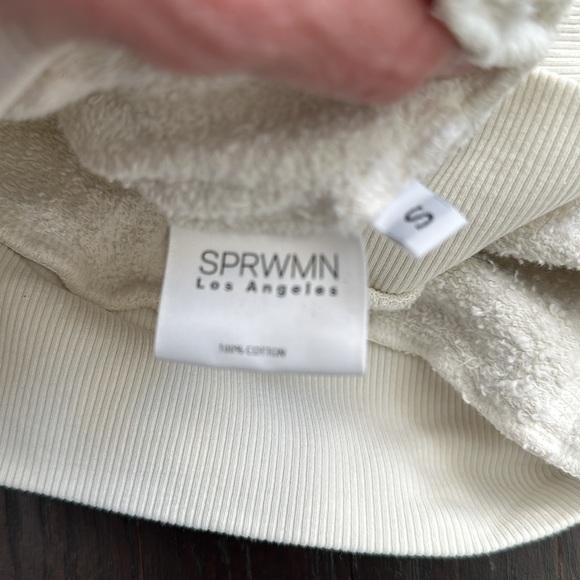 SPRWMN SCRIPT LOGO HOODIE REVOLVE - Picture 5 of 5